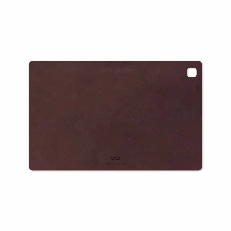 برچسب پوششی ماهوت مدل Matte-Dark-Brown-Leather مناسب برای تبلت سامسونگ Galaxy Tab A7 10.4 LTE 2020 T505