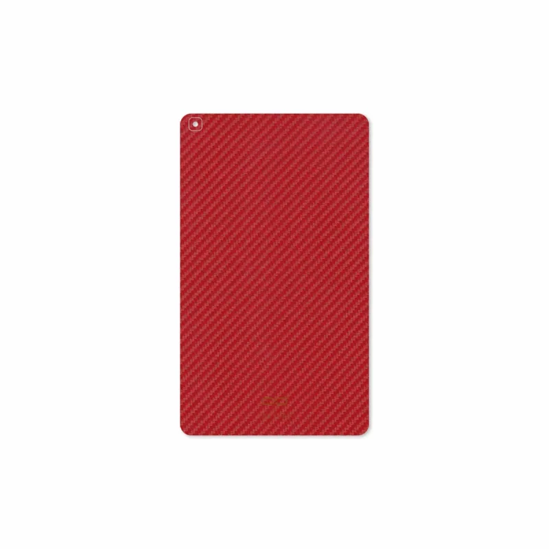 برچسب پوششی ماهوت مدل Red-Fiber مناسب برای تبلت سامسونگ Galaxy Tab A 8.0 2019 T295