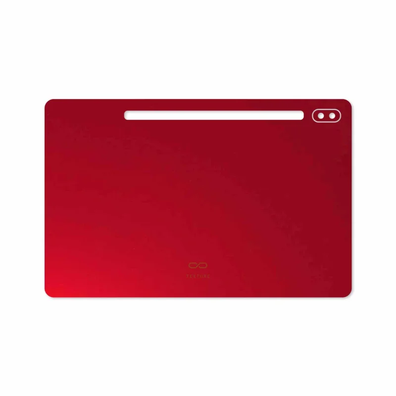 برچسب پوششی ماهوت مدل Matte-Warm-Red مناسب برای تبلت سامسونگ Galaxy Tab S6 2019 SM-T860