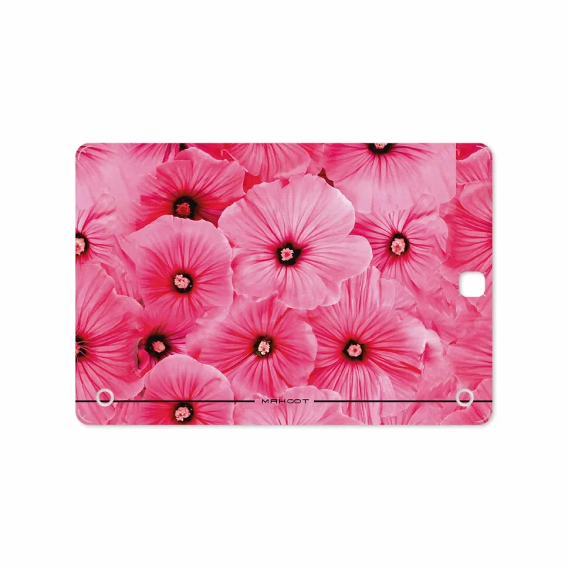 برچسب پوششی ماهوت مدل Pink-Flower مناسب برای تبلت سامسونگ Galaxy Tab A 9.7 2015 T555
