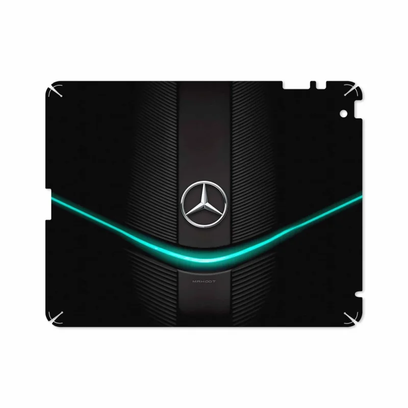 برچسب پوششی ماهوت مدل Mercedes-Benz مناسب برای تبلت اپل iPad 2 2011 A1396