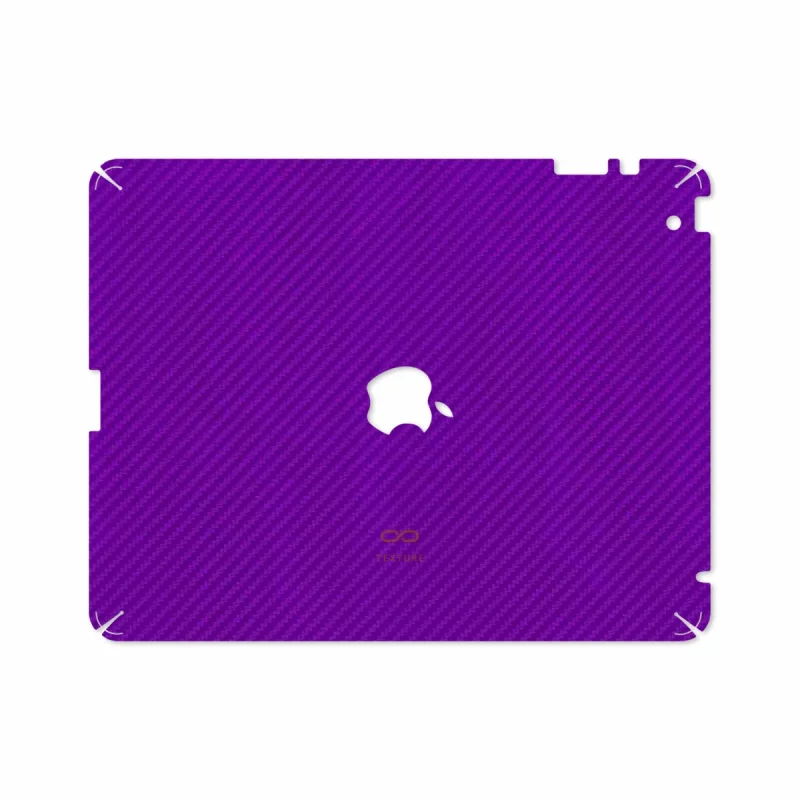 برچسب پوششی ماهوت مدل Purple-Fiber مناسب برای تبلت اپل iPad 2 2011 A1396