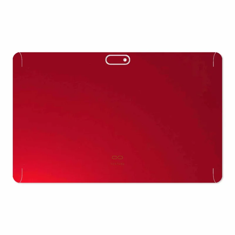 برچسب پوششی ماهوت مدل Matte-Warm-Red مناسب برای تبلت جی ال ایکس W11 Plus