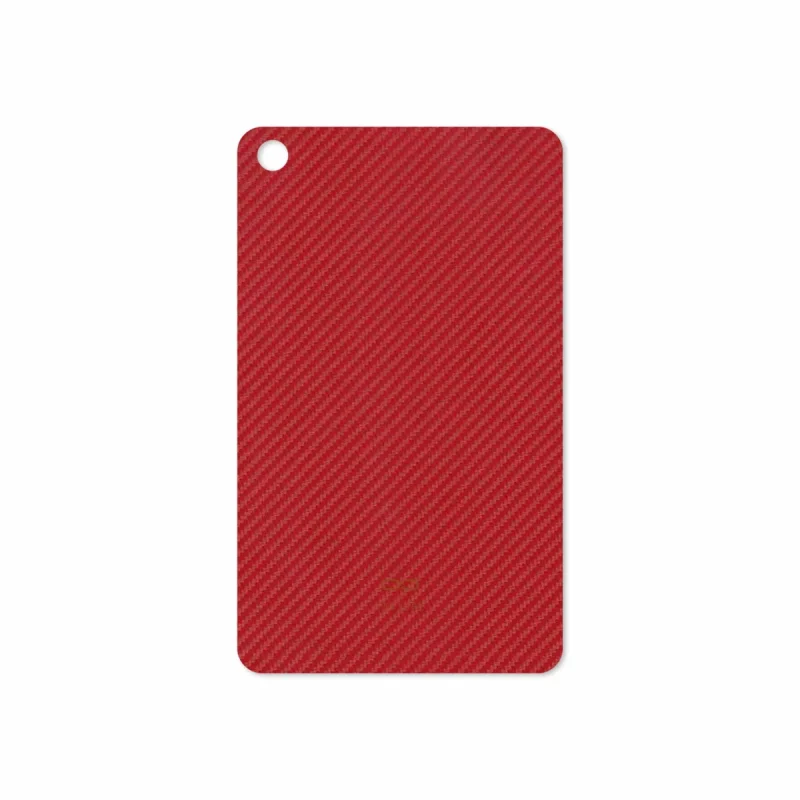 برچسب پوششی ماهوت مدل Red-Fiber مناسب برای تبلت شیائومی Mi Pad 4 2018