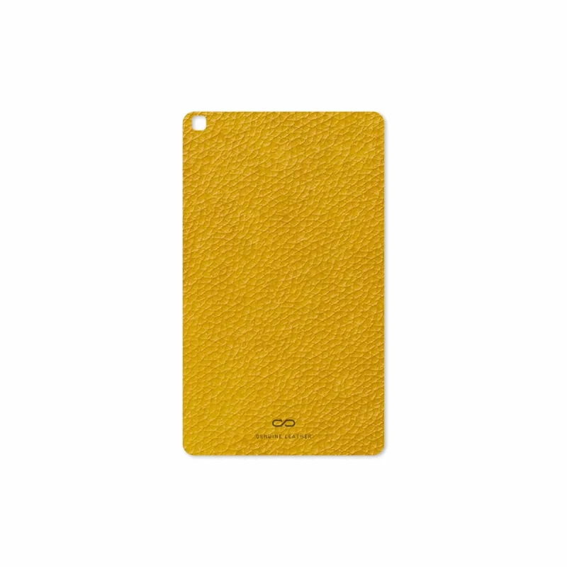 برچسب پوششی ماهوت مدل Mustard-Leather مناسب برای تبلت سامسونگ Galaxy Tab A 8.0 2019 T290