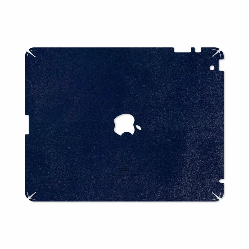 برچسب پوششی ماهوت مدل Deep-Blue-Leather مناسب برای تبلت اپل iPad 2 2011 A1395