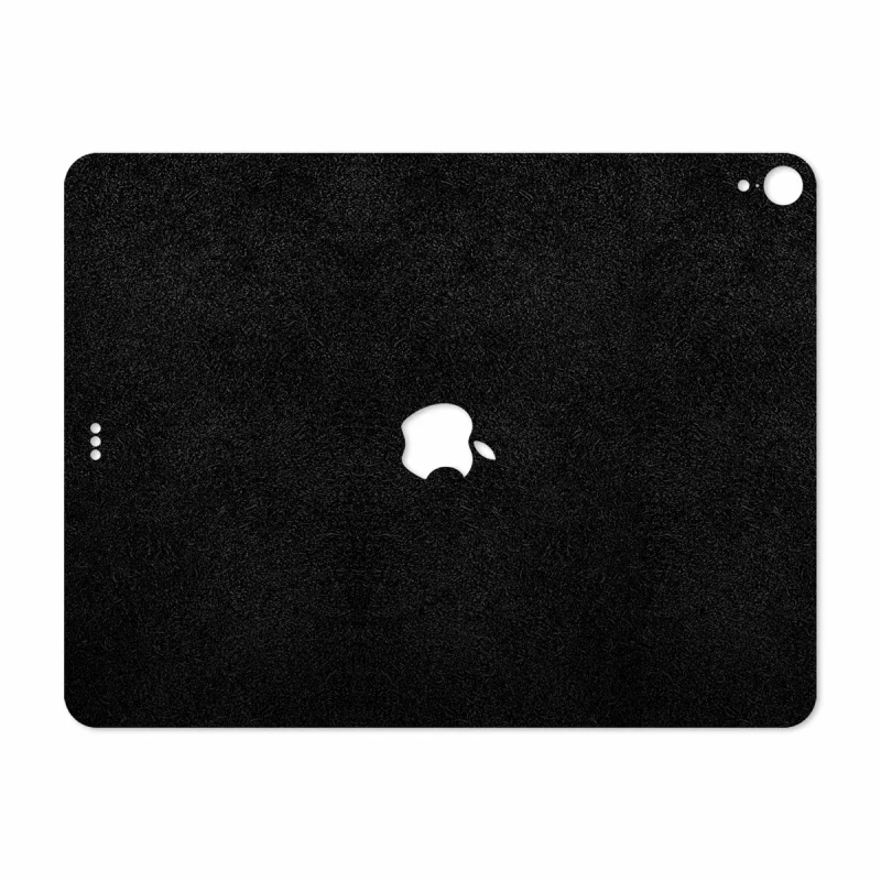برچسب پوششی ماهوت مدل Black-Chamois-Leather مناسب برای تبلت اپل iPad Pro 12.9 (GEN 3) 2018 A1876