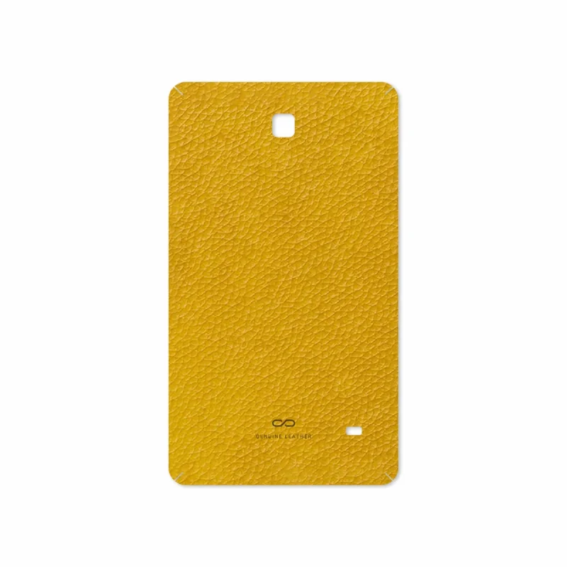 برچسب پوششی ماهوت مدل Mustard-Leather مناسب برای تبلت سامسونگ Galaxy Tab 4 7.0 2014 T230