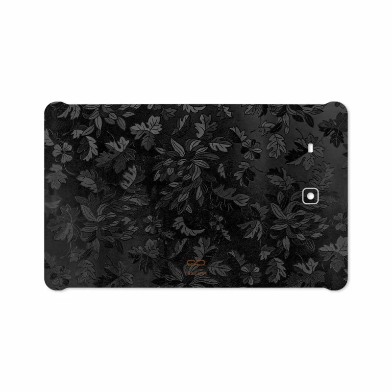 برچسب پوششی ماهوت مدل Black-Wildflower مناسب برای تبلت سامسونگ Galaxy Tab E 9.6 2015 T561