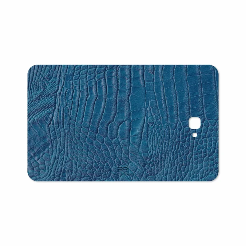 برچسب پوششی ماهوت مدل Blue-Crocodile-Leather مناسب برای تبلت سامسونگ Galaxy Tab A 10.1 2016 T580