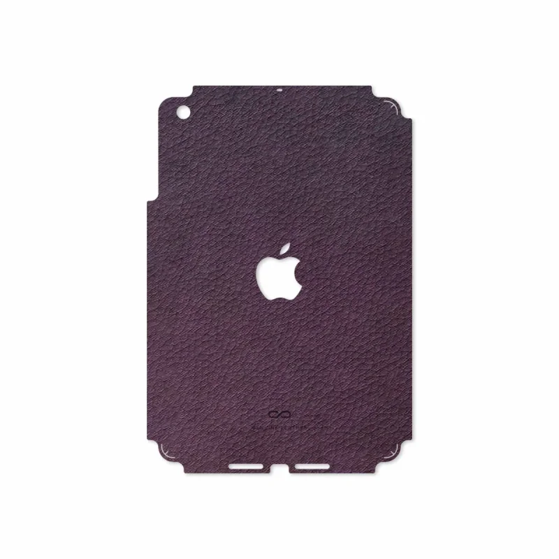 برچسب پوششی ماهوت مدل Purple-Leather مناسب برای تبلت اپل iPad mini 2012 A1454