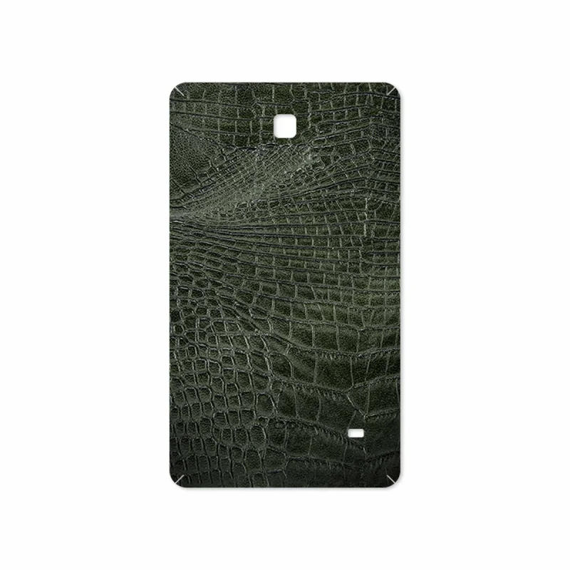 برچسب پوششی ماهوت مدل Green-Crocodile-Leather مناسب برای تبلت سامسونگ Galaxy Tab 4 7.0 2014 T231