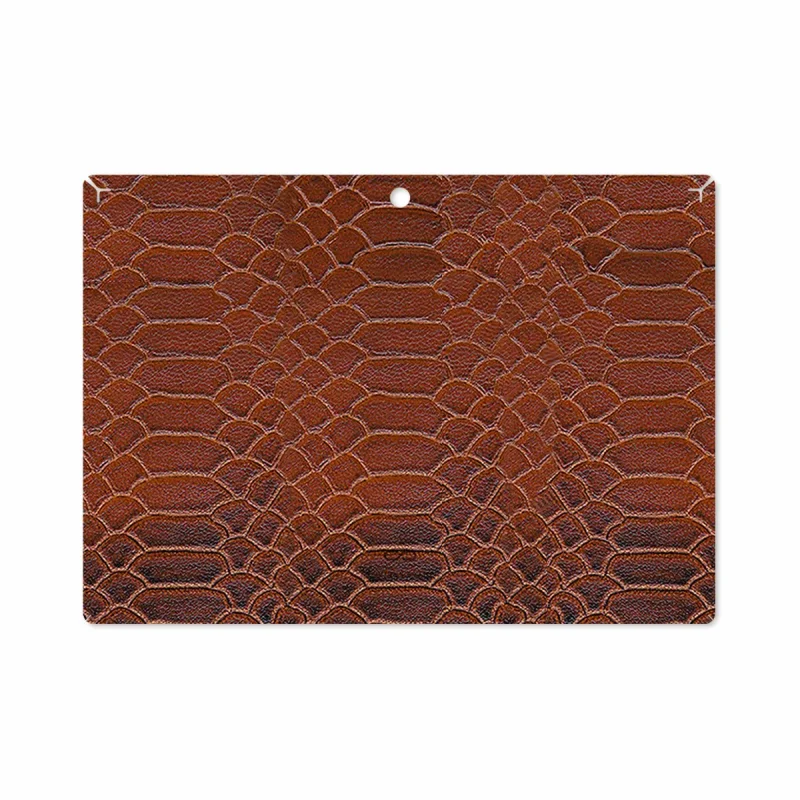 برچسب پوششی ماهوت مدل Brown-Snake-Leather مناسب برای تبلت لنوو Miix 320 2017