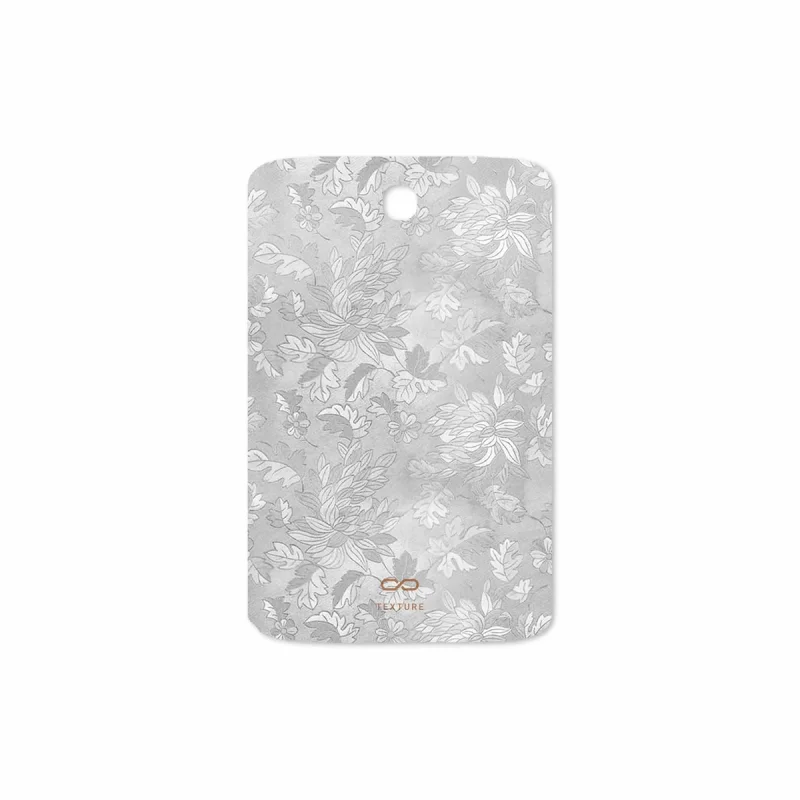 برچسب پوششی ماهوت مدل Silver-Wildflower مناسب برای تبلت سامسونگ Galaxy Note 8.0 2013 N5100