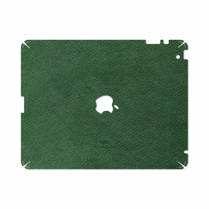 برچسب پوششی ماهوت مدل Green-Leather مناسب برای تبلت اپل iPad 2 2011 A1396