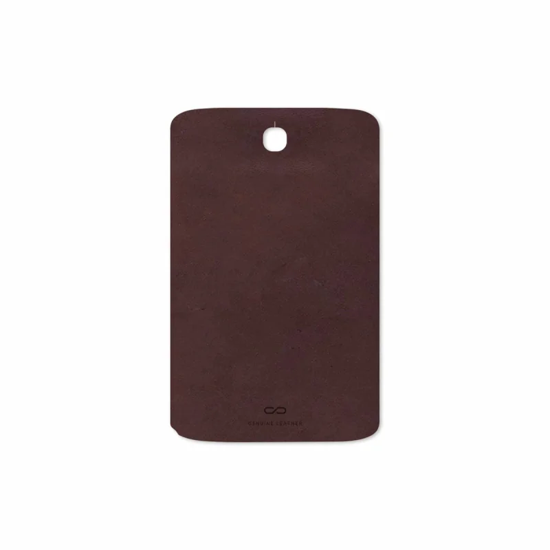 برچسب پوششی ماهوت مدل Matte-Dark-Brown-Leather مناسب برای تبلت سامسونگ Galaxy Note 8.0 2013 N5100