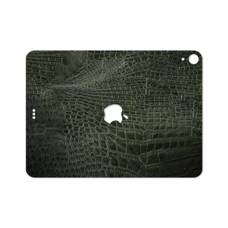 برچسب پوششی ماهوت مدل Green-Crocodile-Leather مناسب برای تبلت اپل iPad Pro 11 2018 A1934