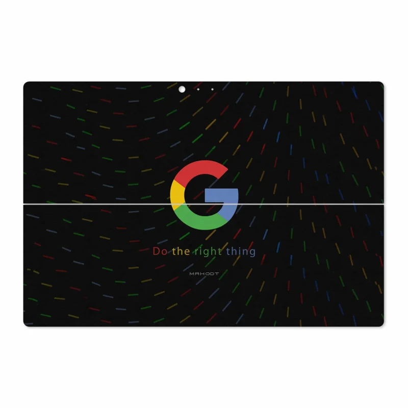 برچسب پوششی ماهوت مدل Google-Logo مناسب برای تبلت مایکروسافت Surface Pro 3 2014