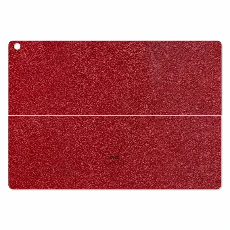 برچسب پوششی ماهوت مدل Red-Leather مناسب برای تبلت ایسوس Transformer 3 Pro 2016