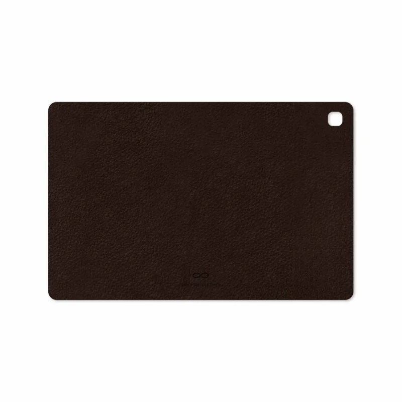 برچسب پوششی ماهوت مدل Dark-Brown-Leather مناسب برای تبلت سامسونگ Galaxy Tab S5e 10.5 2019 T725