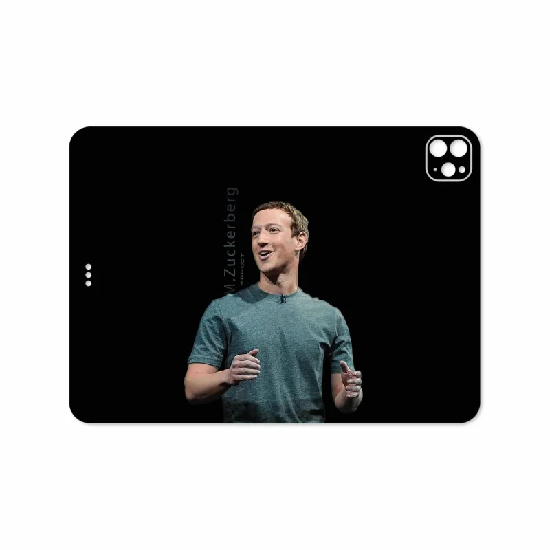 برچسب پوششی ماهوت مدل Mark Zuckerberg مناسب برای تبلت اپل iPad Pro 11 (GEN 2) 2020 A2228