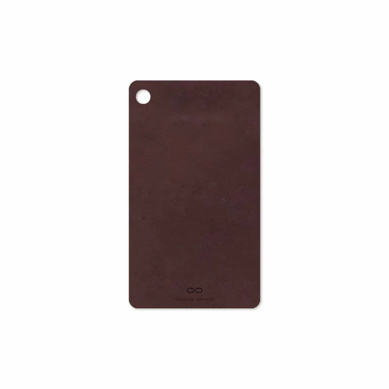 برچسب پوششی ماهوت مدل Matte-Dark-Brown-Leather مناسب برای تبلت لنوو Tab M7 2019