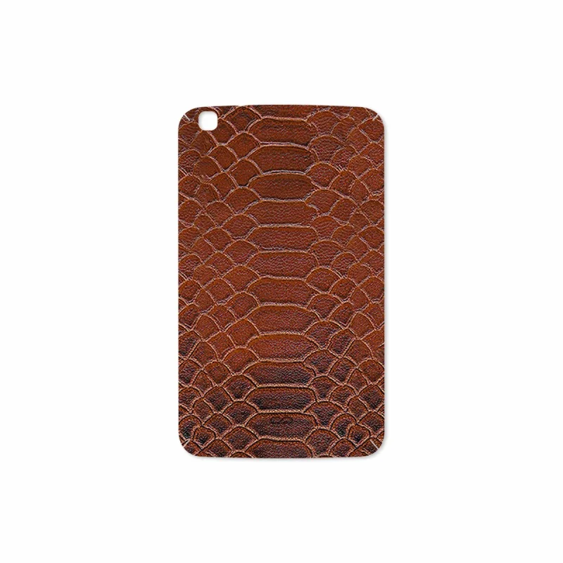 برچسب پوششی ماهوت مدل Brown-Snake-Leather مناسب برای تبلت سامسونگ Galaxy Tab 3 8.0 2013 T310