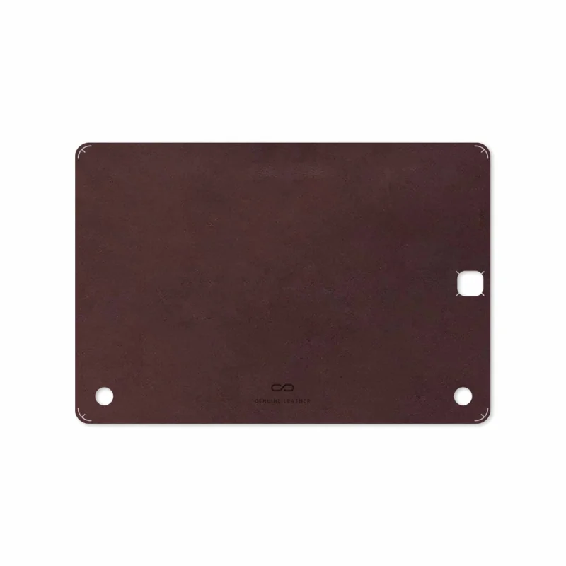 برچسب پوششی ماهوت مدل Matte-Dark-Brown-Leather مناسب برای تبلت سامسونگ Galaxy Tab A 9.7 2015 T555