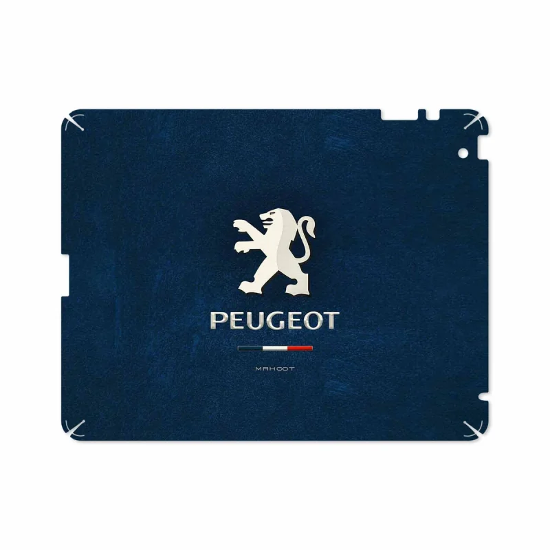 برچسب پوششی ماهوت مدل Peugeot-Logo مناسب برای تبلت اپل iPad 2 2011 A1395