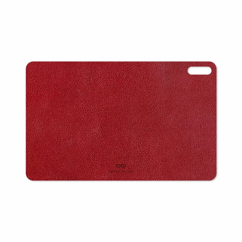 برچسب پوششی ماهوت مدل Red-Leather مناسب برای تبلت هوآوی Matepad 10.4 2020 BAH3-L09