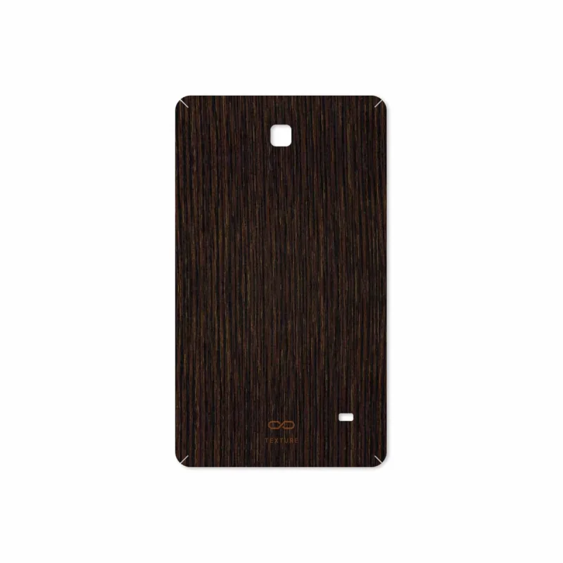 برچسب پوششی ماهوت مدل Dark-Gold-Stripes-Wood مناسب برای تبلت سامسونگ Galaxy Tab 4 7.0 2014 T230