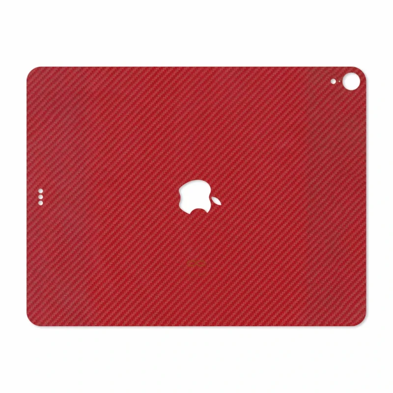 برچسب پوششی ماهوت مدل Red-Fiber مناسب برای تبلت اپل iPad Pro 12.9 (GEN 3) 2018 A1876