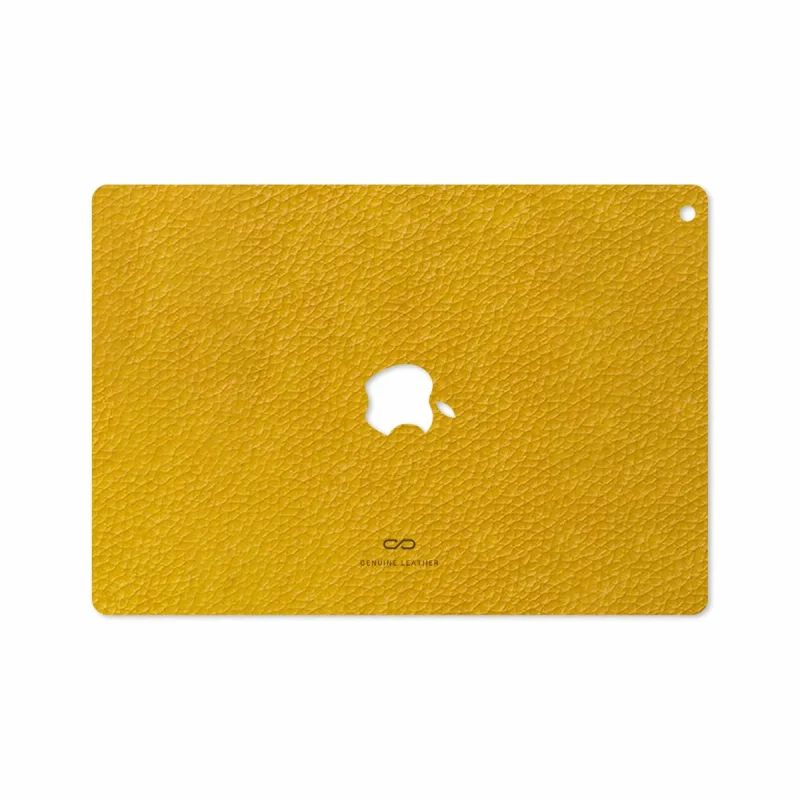 برچسب پوششی ماهوت مدل Mustard-Leather مناسب برای تبلت اپل iPad 9.7 (GEN 5) 2017 A1823