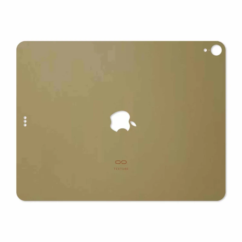 برچسب پوششی ماهوت مدل Matte-Gold مناسب برای تبلت اپل iPad Pro 12.9 (GEN 3) 2018 A1876