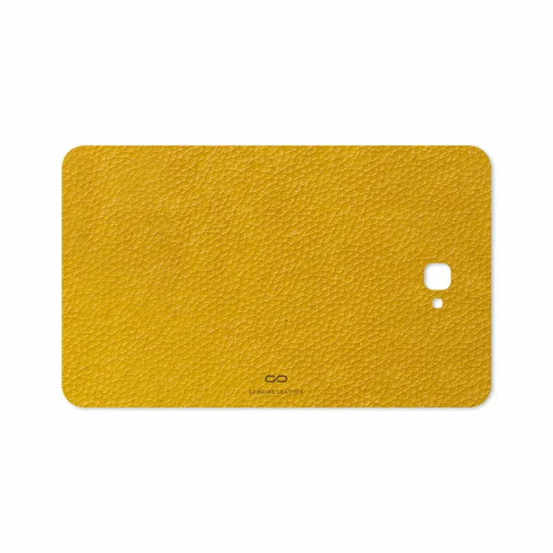 برچسب پوششی ماهوت مدل Mustard-Leather مناسب برای تبلت سامسونگ Galaxy Tab A 10.1 2016 T585