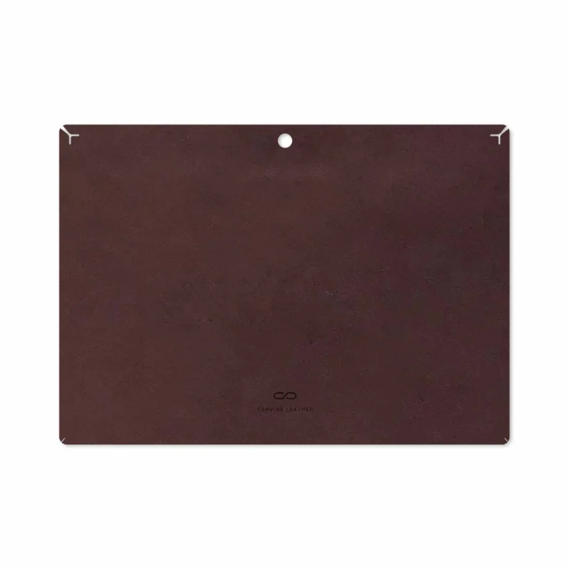 برچسب پوششی ماهوت مدل Matte-Dark-Brown-Leather مناسب برای تبلت لنوو Miix 320 2017