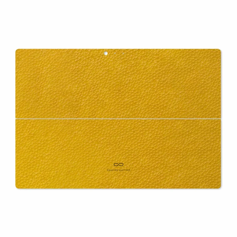 برچسب پوششی ماهوت مدل Mustard-Leather مناسب برای تبلت مایکروسافت Surface Pro 3 2014