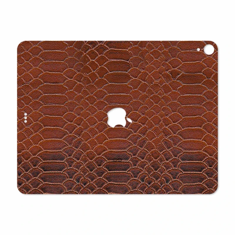 برچسب پوششی ماهوت مدل Brown-Snake-Leather مناسب برای تبلت اپل iPad Pro 12.9 (GEN 3) 2018 A1895