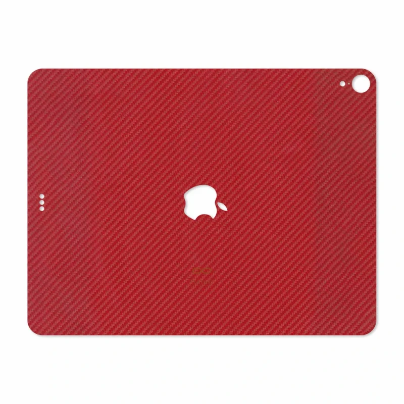 برچسب پوششی ماهوت مدل Red-Fiber مناسب برای تبلت اپل iPad Pro 12.9 (GEN 3) 2018 A2014