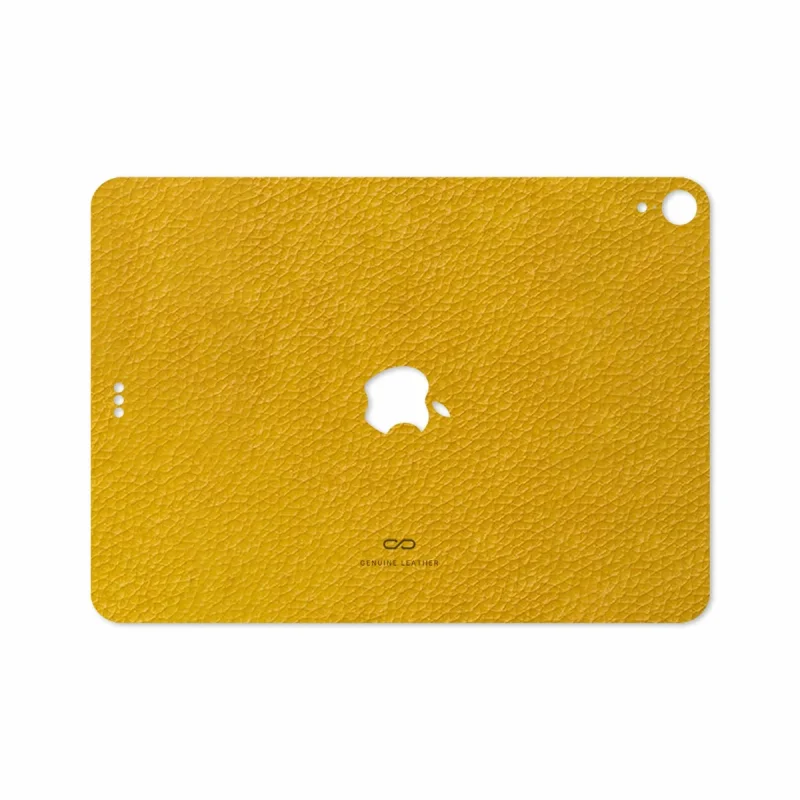 برچسب پوششی ماهوت مدل Mustard-Leather مناسب برای تبلت اپل iPad Pro 11 2018 A1934