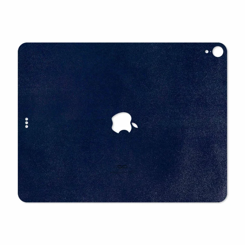 برچسب پوششی ماهوت مدل Deep-Blue-Leather مناسب برای تبلت اپل iPad Pro 12.9 (GEN 3) 2018 A1876