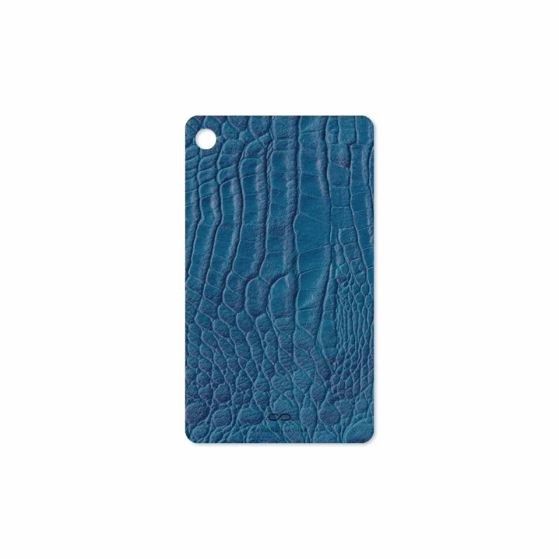 برچسب پوششی ماهوت مدل Blue-Crocodile-Leather مناسب برای تبلت لنوو Tab M7 2019