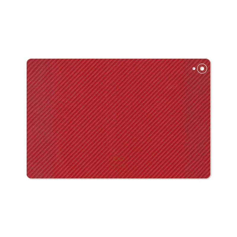 برچسب پوششی ماهوت مدل Red-Fiber مناسب برای تبلت هوآوی Mediapad M6 10.8 2019