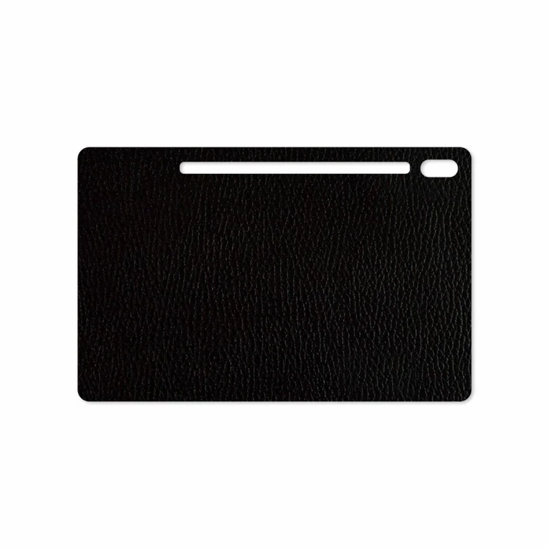 برچسب پوششی ماهوت مدل Black-Leather مناسب برای تبلت سامسونگ Galaxy Tab S6 2019 SM-T865