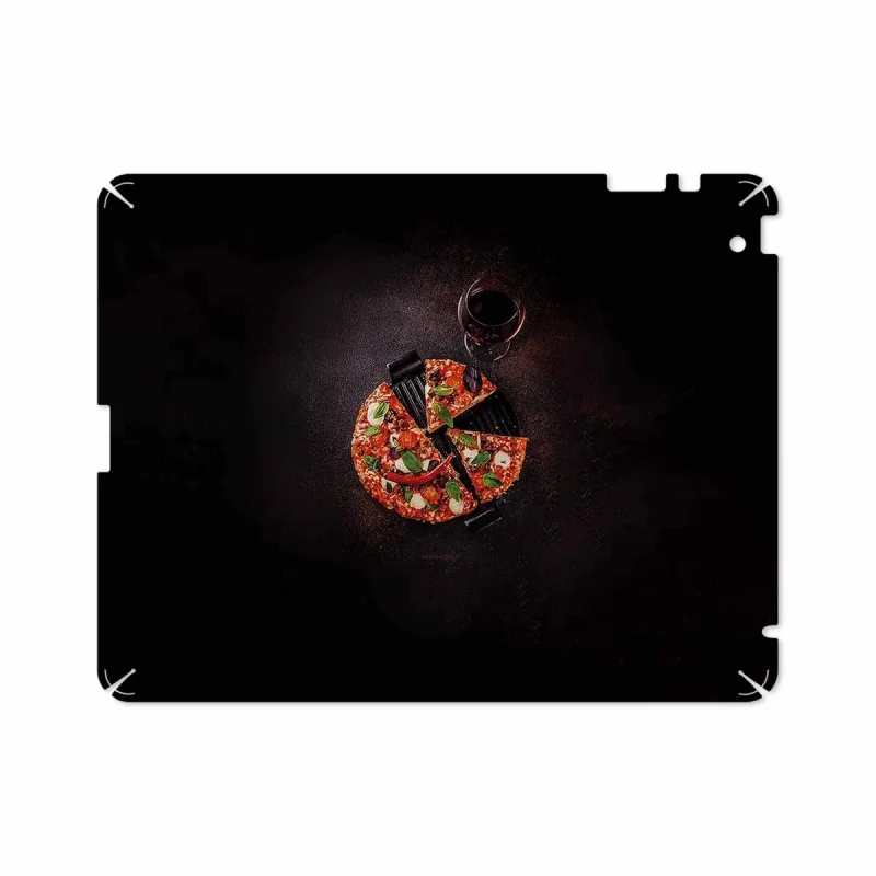 برچسب پوششی ماهوت مدل Pizza مناسب برای تبلت اپل iPad 2 2011 A1395