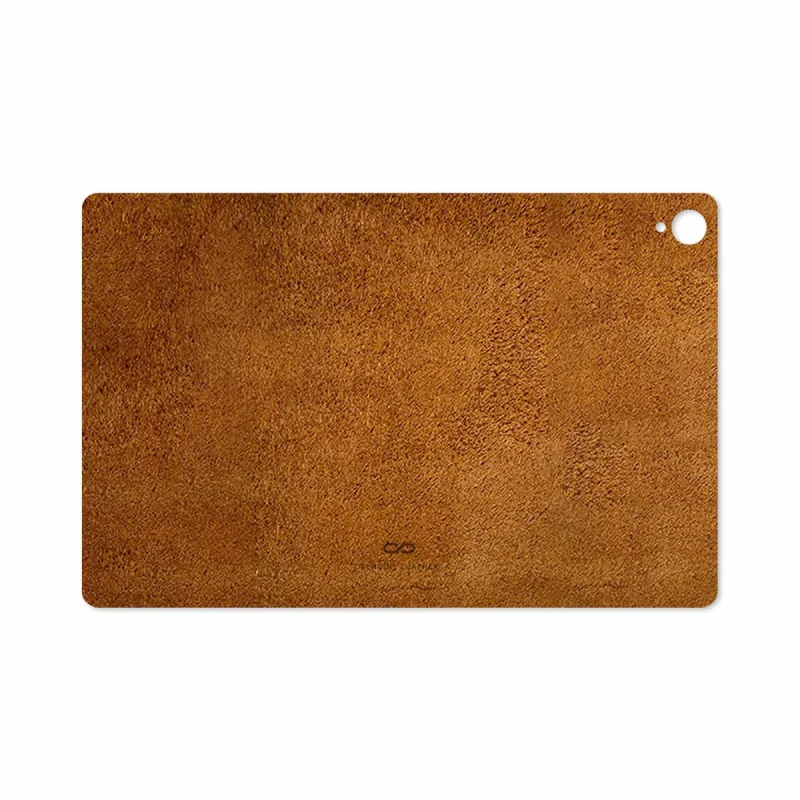 برچسب پوششی ماهوت مدل Brown-Chamois-Leather مناسب برای تبلت هوآوی Mediapad M6 10.8 2019