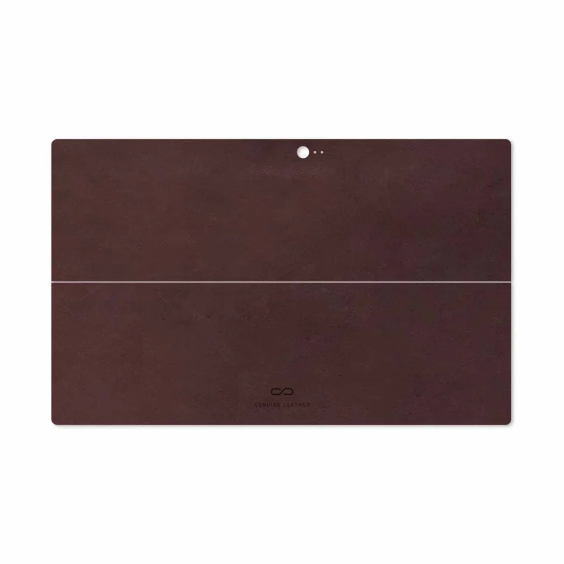 برچسب پوششی ماهوت مدل Matte-Dark-Brown-Leather مناسب برای تبلت مایکروسافت Surface 2 RT 2013