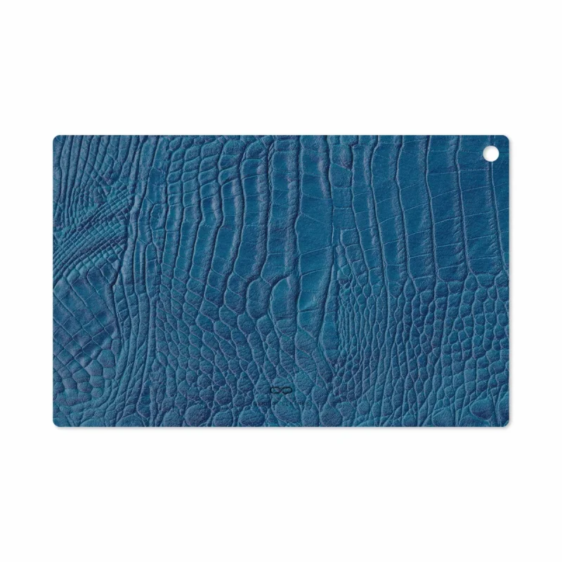 برچسب پوششی ماهوت مدل Blue-Crocodile-Leather مناسب برای تبلت سونی Xperia Tablet Z LTE 2013