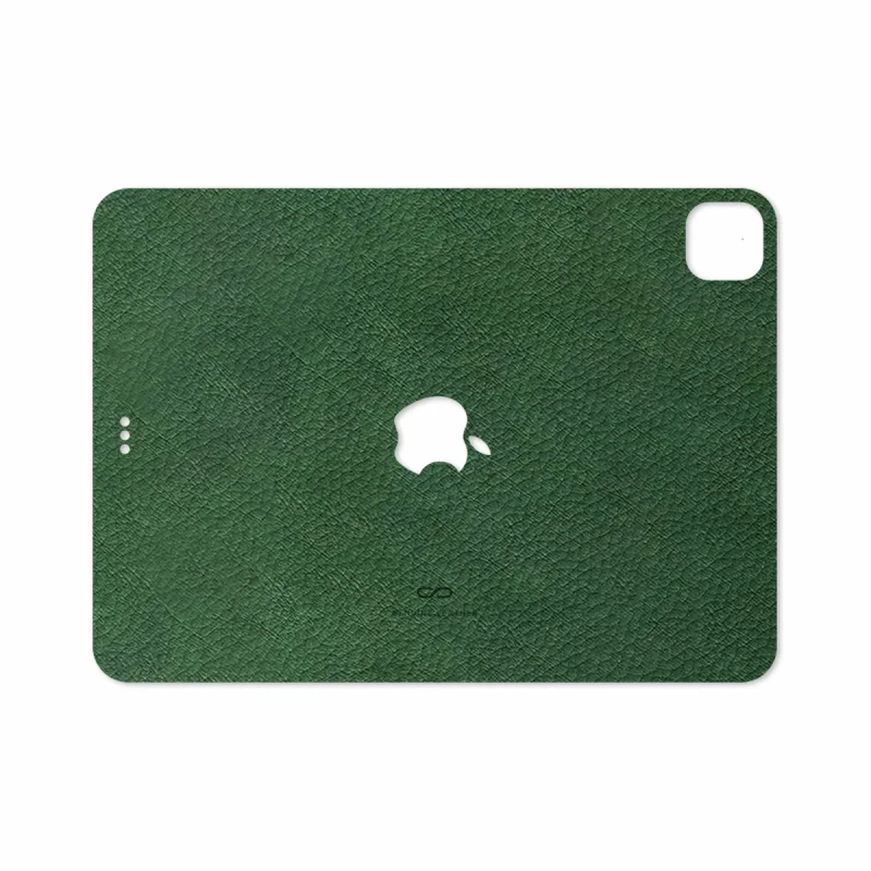 برچسب پوششی ماهوت مدل Green-Leather مناسب برای تبلت اپل iPad Pro 11 (GEN 2) 2020 A2230