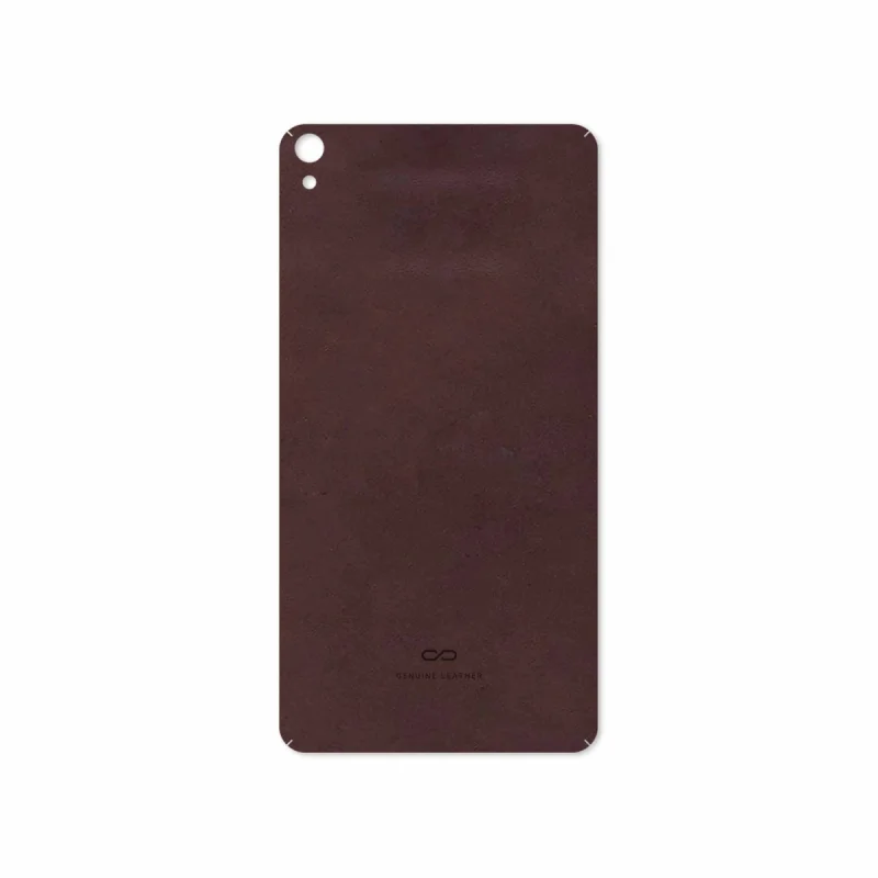 برچسب پوششی ماهوت مدل Matte-Dark-Brown-Leather مناسب برای تبلت لنوو Phab B1 2015